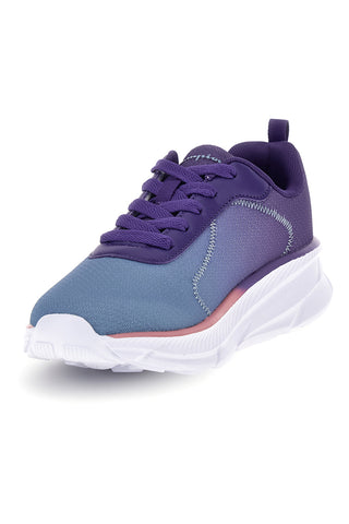 Sneakers azzurre e viola con suola ammortizzata Champion HRO J B GS Low Cut Shoe