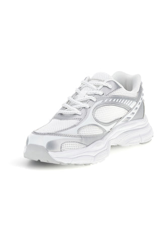 Sneakers Bianche con Dettagli Argento Champion RT25 U GS