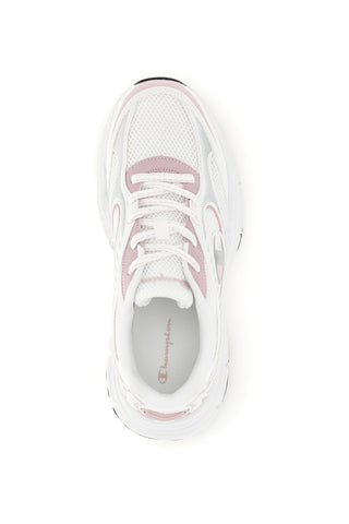 Sneakers Bianche con Inserti Rosa Champion RT25 U GS