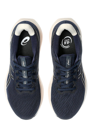Marineblaue Laufschuhe mit Amplifoam+: Asics Versablast 4