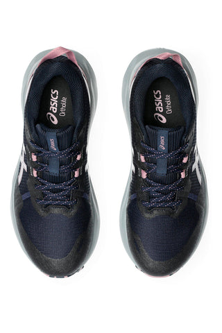 Scarpe da trail running blu con logo rosa Asics Gel-Venture 11