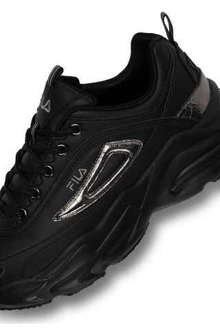 Schwarze Sneaker mit klobiger Sohle: Fila Skye ZP