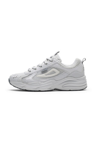 Weiße Sneaker mit klobiger Sohle: Fila Netgrind