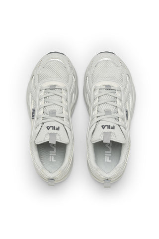 Weiße Sneaker mit klobiger Sohle: Fila Netgrind