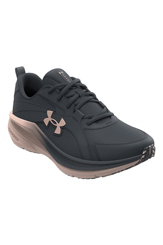 Schwarze Sneaker mit kontrastierendem Under Armour-Logo W Asset 11
