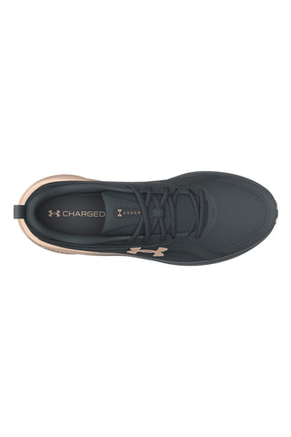 Schwarze Sneaker mit kontrastierendem Under Armour-Logo W Asset 11