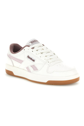 Sneakers bianche con dettagli rosa e suola ambrata Reebok MATCH PRIME V2