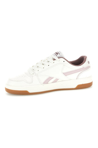 Sneakers bianche con dettagli rosa e suola ambrata Reebok MATCH PRIME V2