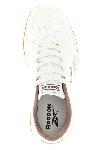 Sneakers bianche con dettagli rosa e suola ambrata Reebok MATCH PRIME V2