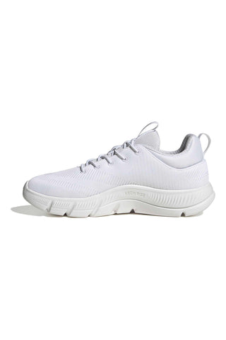 Weiße Sneaker mit Cloudfoam Flex Adidas Cloudfoam Flex Elastic L