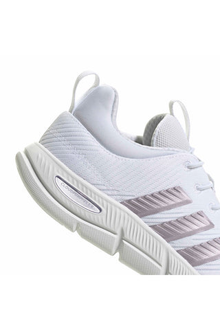 Weiße Sneaker mit Cloudfoam Flex Adidas Cloudfoam Flex Elastic L