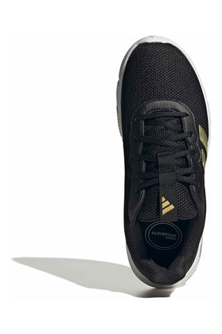 Schwarze Sneaker mit Cloudfoam Flex Adidas Cloudfoam Flex Laces