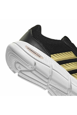 Schwarze Sneaker mit Cloudfoam Flex Adidas Cloudfoam Flex Laces