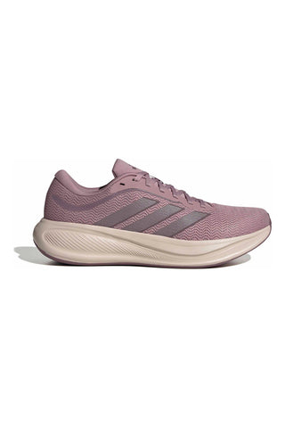 Lilla-Laufschuhe mit Ortholite-Einlegesohle und Cloudfoam Adidas Response Runner 2