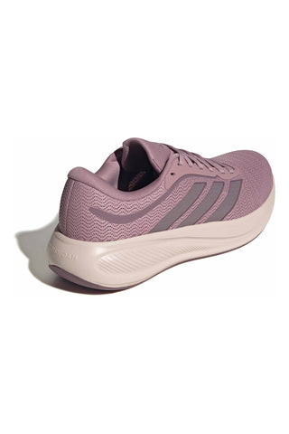 Lilla-Laufschuhe mit Ortholite-Einlegesohle und Cloudfoam Adidas Response Runner 2