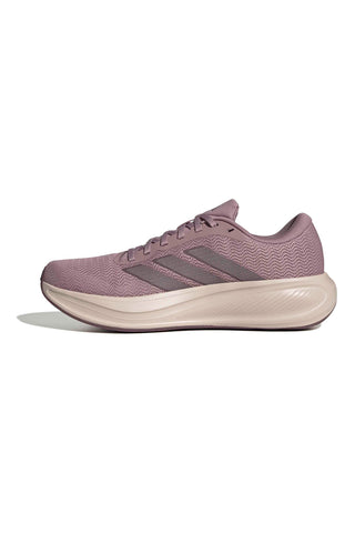 Lilla-Laufschuhe mit Ortholite-Einlegesohle und Cloudfoam Adidas Response Runner 2