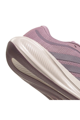 Lilla-Laufschuhe mit Ortholite-Einlegesohle und Cloudfoam Adidas Response Runner 2