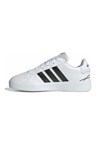 Sneakers Bianche e nere Adidas Grand Court 3 Girls J