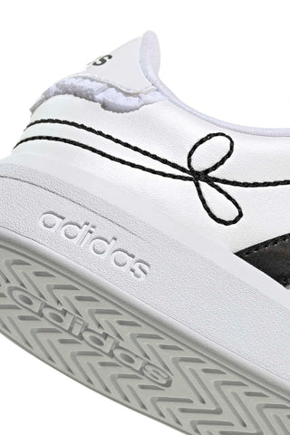 Sneakers Bianche e nere Adidas Grand Court 3 Girls J