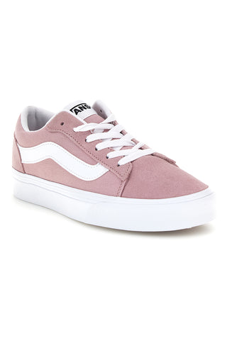 Rosa Sneaker mit kontrastierendem Seitenstreifen – Vans Vero LS