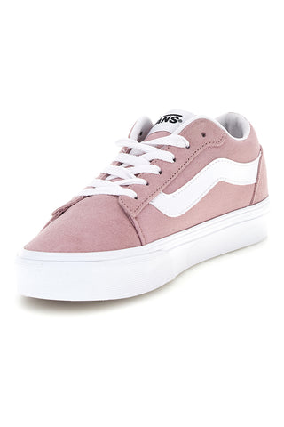 Rosa Sneaker mit kontrastierendem Seitenstreifen – Vans Vero LS