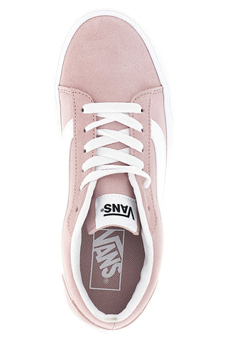 Rosa Sneaker mit kontrastierendem Seitenstreifen – Vans Vero LS