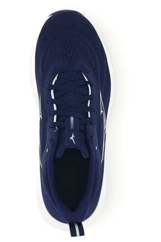 Blaue Laufschuhe aus atmungsaktivem Stoff: Mizuno Enerzy Runnerz 2