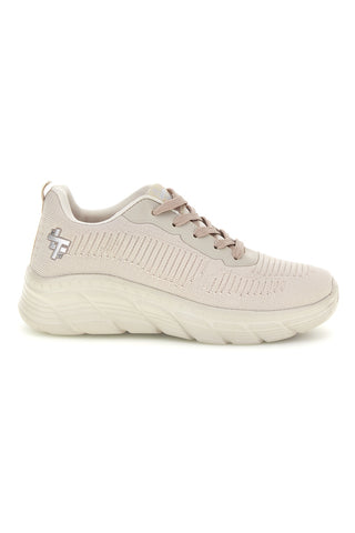 Sneakers beige con suola sagomata 2t2l BK26WTZ11