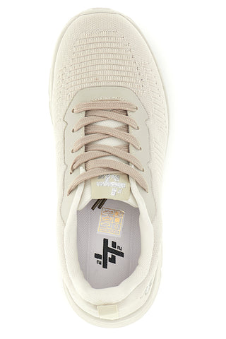 Sneakers beige con suola sagomata 2t2l BK26WTZ11
