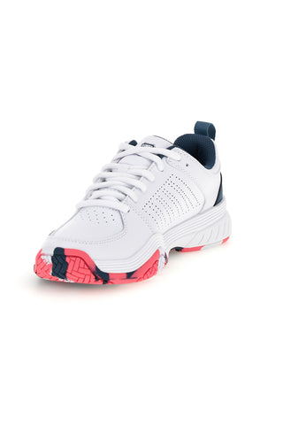 Scarpe da Tennis Bianche con Inserti Blu K-swiss 84428129M