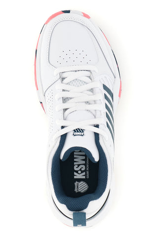 Scarpe da Tennis Bianche con Inserti Blu K-swiss 84428129M