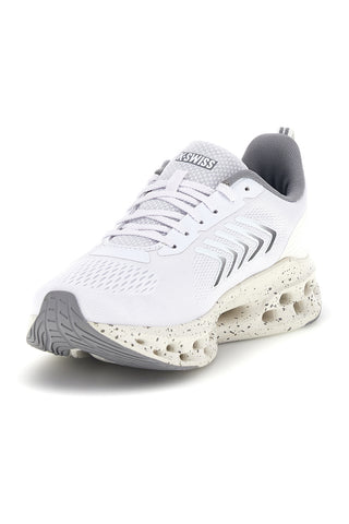 Sneakers bianche in tessuto mesh con suola ammortizzata K-swiss Melrose Tubes Lite