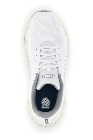 Sneakers bianche in tessuto mesh con suola ammortizzata K-swiss Melrose Tubes Lite