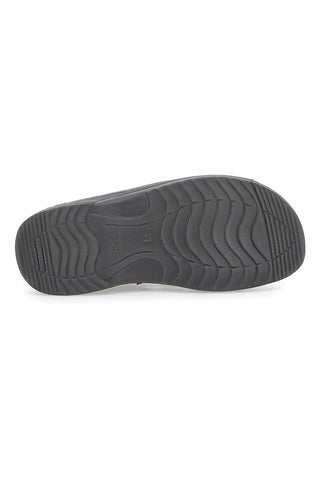 Sandali Neri Con Strappi in Velcro Inblu 28 RY