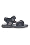 Canguro 1015 Schwarze Sportsandalen