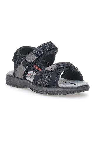 Canguro 1015 Schwarze Sportsandalen
