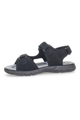 Canguro 1015 Schwarze Sportsandalen