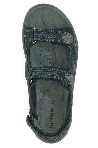 Fly Dinamic 12 Schwarze Sandalen