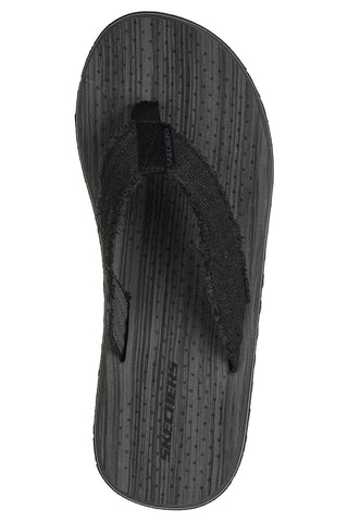 Ciabatte Infradito Nere da Uomo Skechers Tantric-Fritz