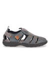 Halboffene Air Force Graue Sandalen mit Lederinnensohle Altemberg 2401