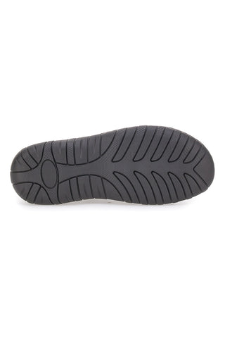 Halboffene Air Force Graue Sandalen mit Lederinnensohle Altemberg 2401