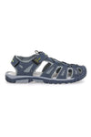 Blaue Sandalen mit halbgeschlossener Spitze Goodyear 31047