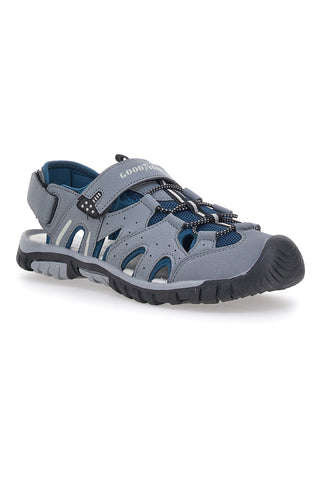 Graue Sandalen mit Klettverschluss Goodyeas 31047