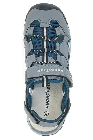 Graue Sandalen mit Klettverschluss Goodyeas 31047