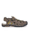 Braune Sandalen mit halbgeschlossener Spitze Goodyear 41037