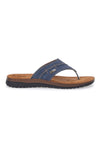 Ciabatte Jeans Infradito Con Sottopiede In Pelle Inblu 14 ID