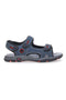 Blaue Sandalen mit Klettverschluss Rips Canguro 1002
