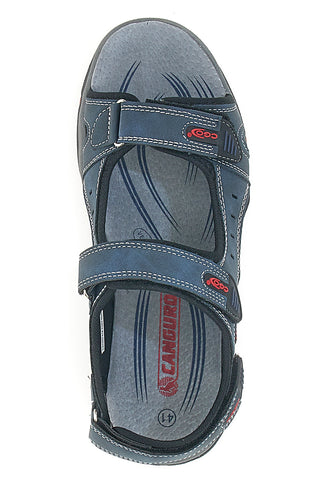 Blaue Sandalen mit Klettverschluss Rips Canguro 1002