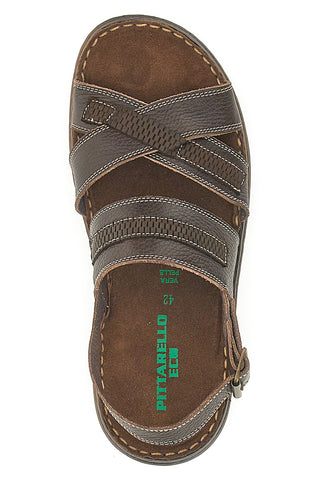 Sandali Marroni Vera Pelle Pittarello Eco 2419028