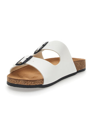 Pittarello Tierra Hausschuhe mit weißer Schnalle, 335038